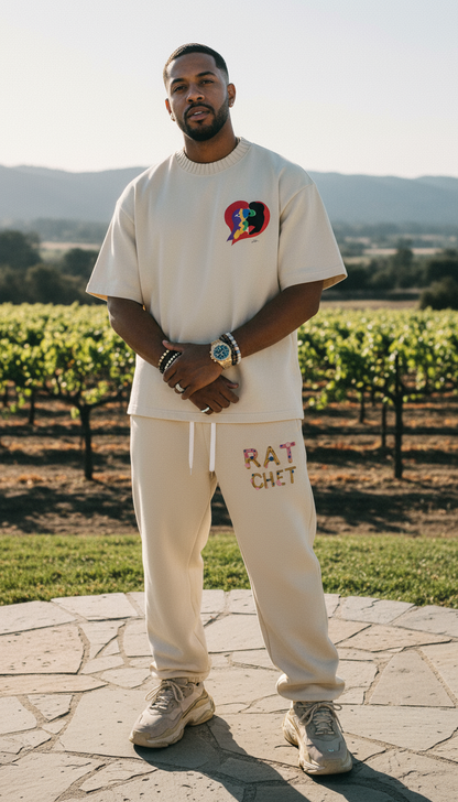 AmaruKhan Hebrews Heavyweight Knitted Round Neck T-Shirt