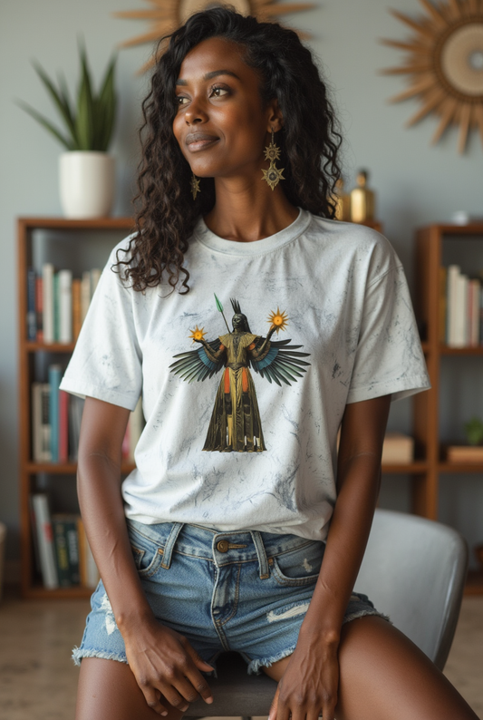 Amaru Khan Stars Unisex Color Blast T-Shirt