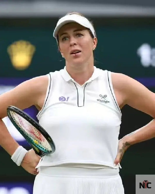 Anastasia Pavlyuchenkova Wimbledon Championships 2025 Polo Top