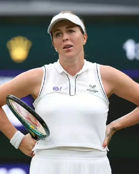 Anastasia Pavlyuchenkova Wimbledon Championships 2025 Polo Top