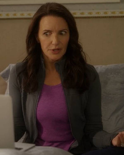 And Just Like That Kristin Davis Track Jacket