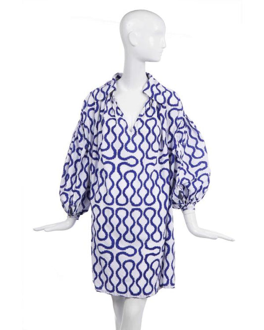 And Just Like That S03 Sarah Jessica Parker Swirl Print Dress