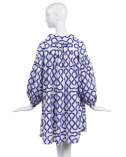 And Just Like That S03 Sarah Jessica Parker Swirl Print Dress