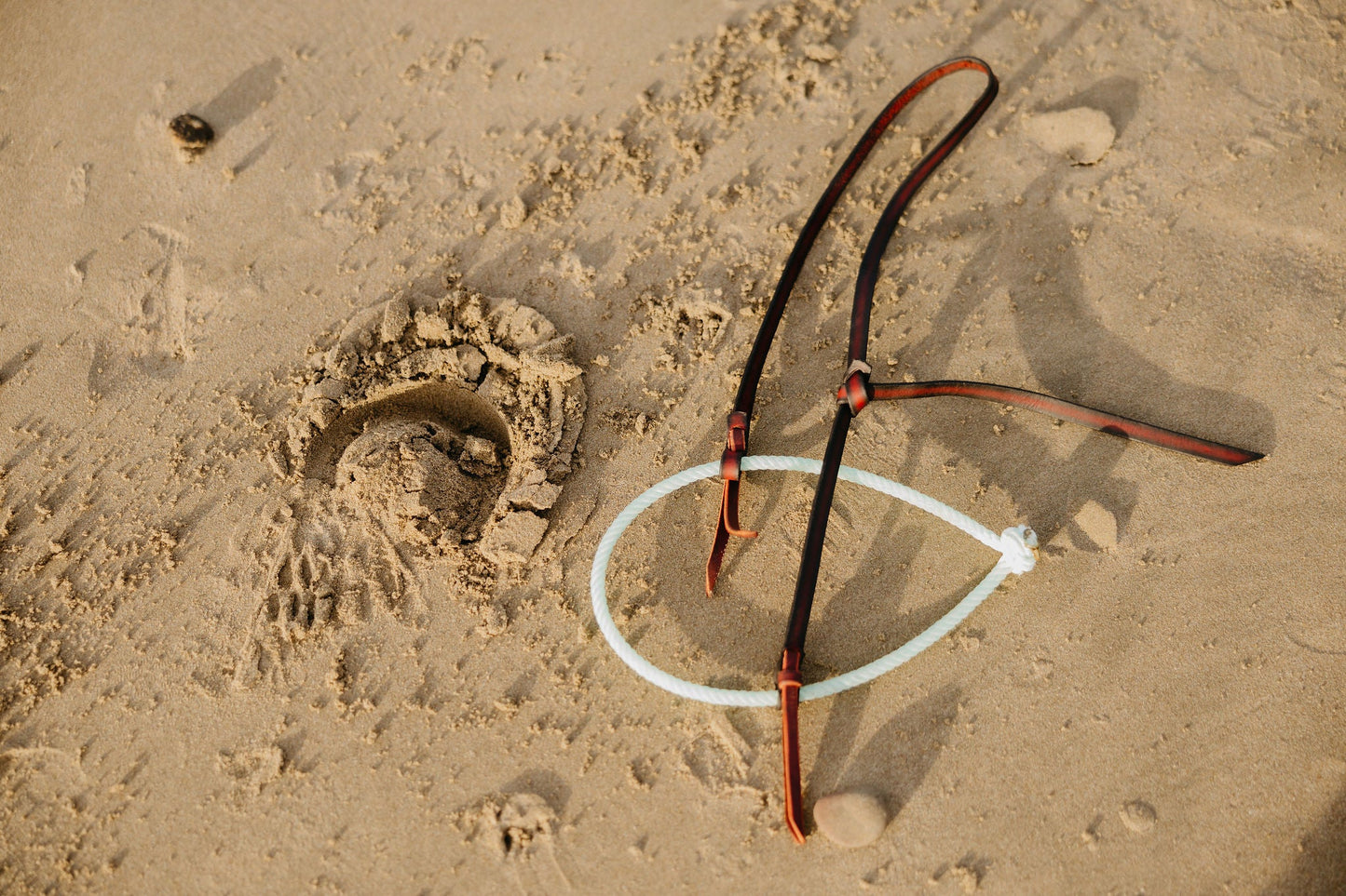Loping Hackamore: Turquoise or Natural Colored