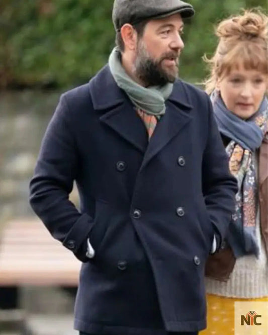 Andreas Patakis Moonflower Murders Peacoat