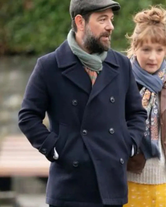 Andreas Patakis Moonflower Murders Peacoat