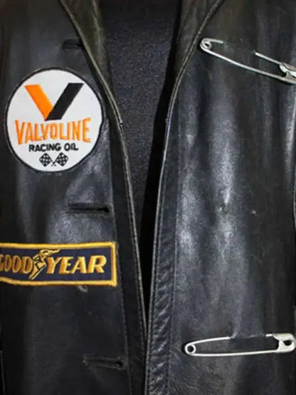 Angelina Jolie Gone in 60 Seconds Black Leather Coat