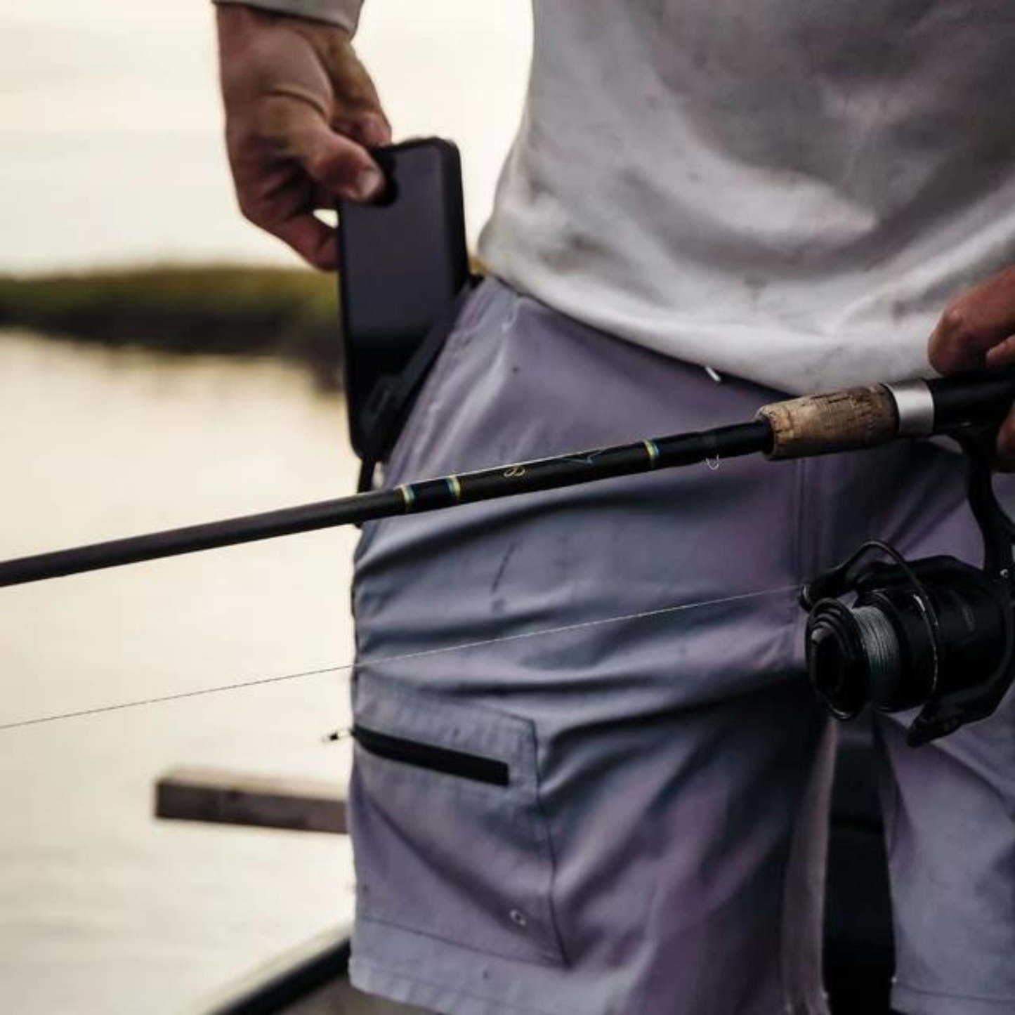 Angler - Waterproof Shorts With A Waterproof Pocket - Triathlete Store