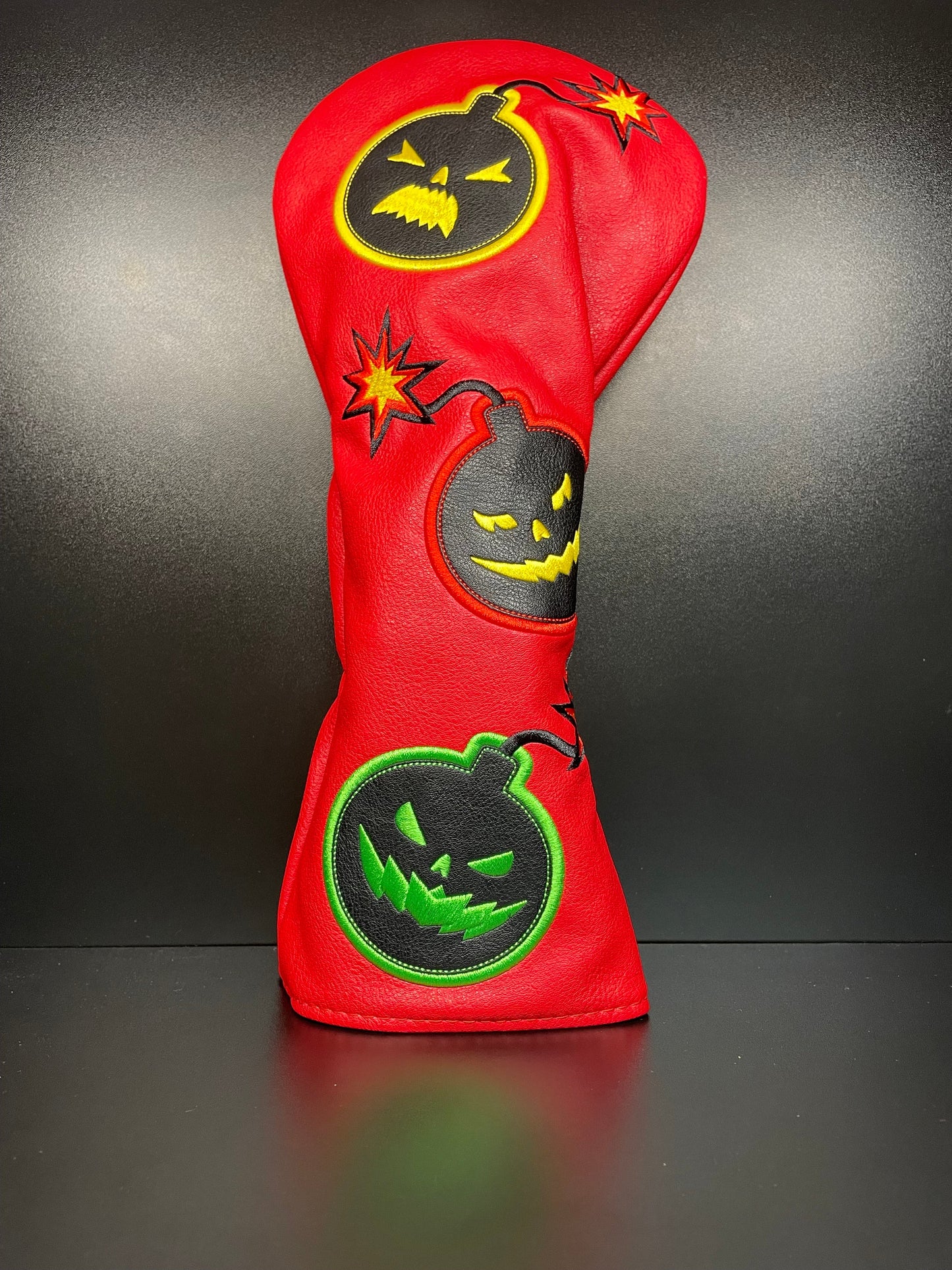 Angry Pumpkin Bomb! Headcover