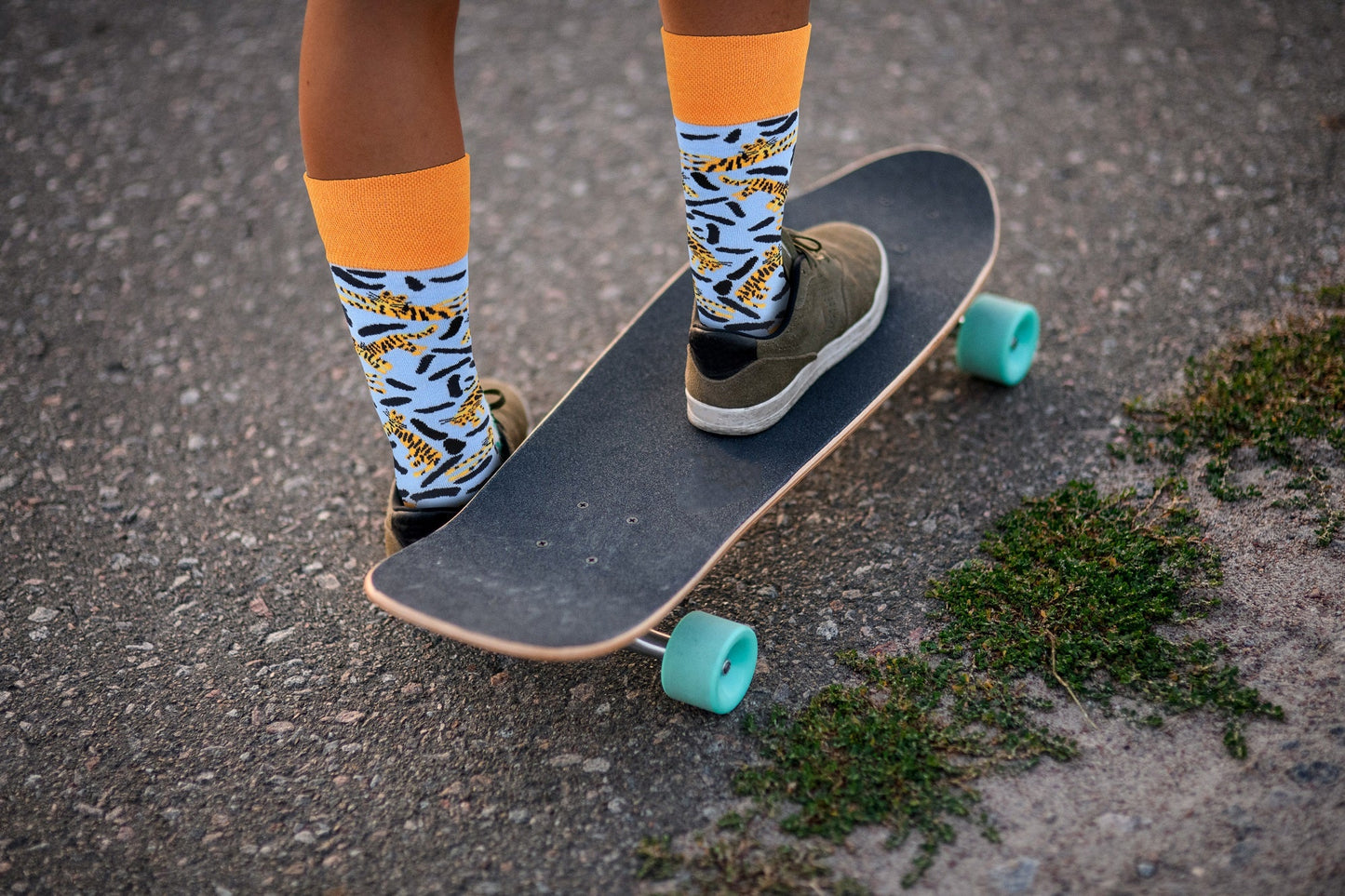 Animal Socks (Tiger) - Comfy Cotton for Men & Women