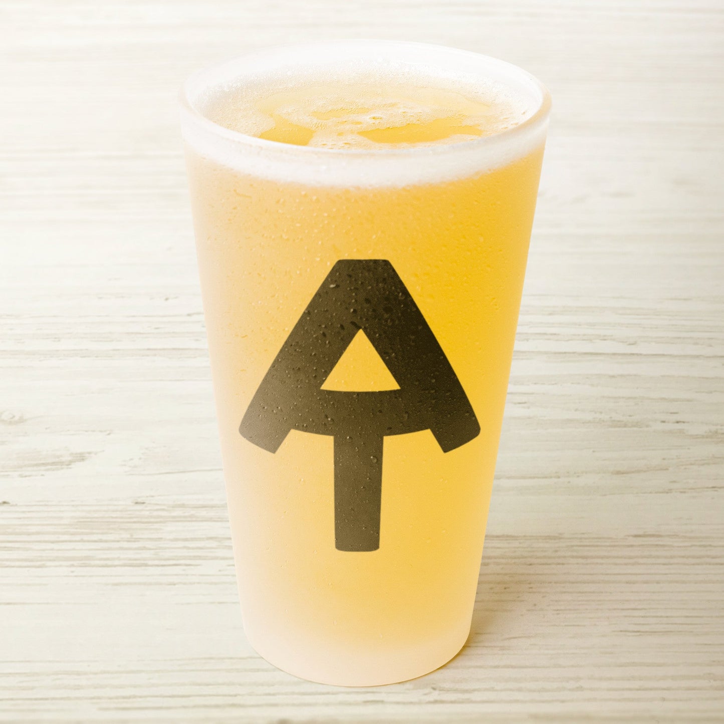 Appalachian Trail AT Arrow Frosted Pint Glass