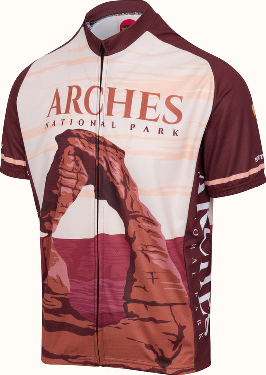 Arches National Park Men's Cycling Jersey