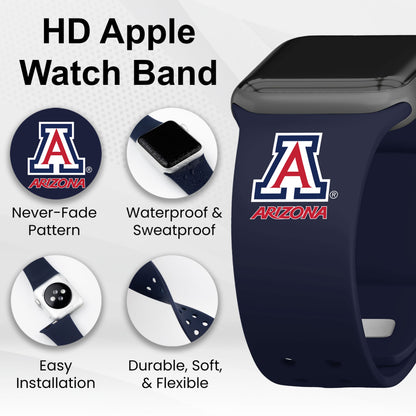 Arizona Wildcats HD Apple Watch Band