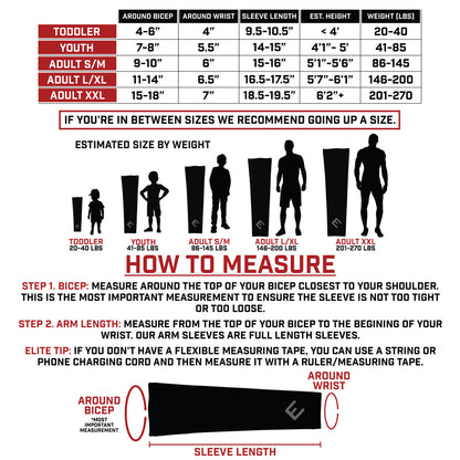 Blackout Camo Arm Sleeve