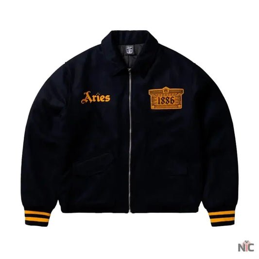 Arsenal X Aries Wool Bomber Jacket
