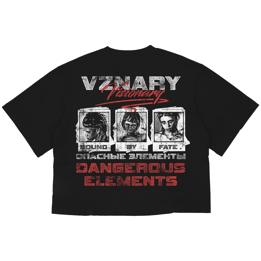 VZNARY" DANGEROUS ELEMENTS " TEE