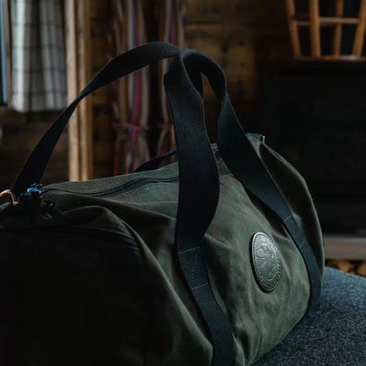 Zippered Round Duffel