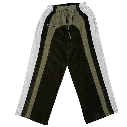 "RADIANT AURA" WIDE LEG SWEATS   (TRIPLE JADE)