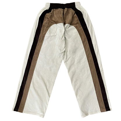 "RADIANT AURA" WIDE LEG SWEATS (CARAMEL MOCHA)