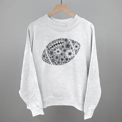 Floral Football Grey