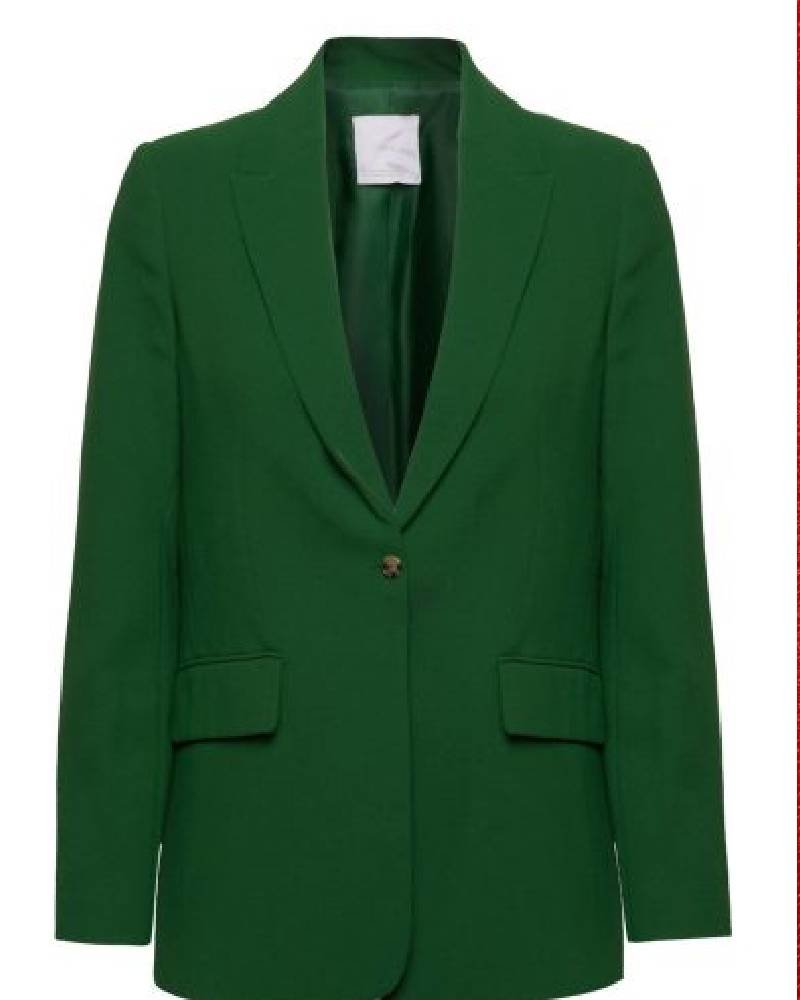 Ashley Newbrough Flipping for Christmas Green Suit