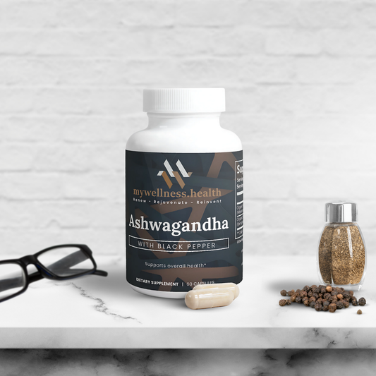 Organic Ashwagandha Root Capsules - Natural Stress Support