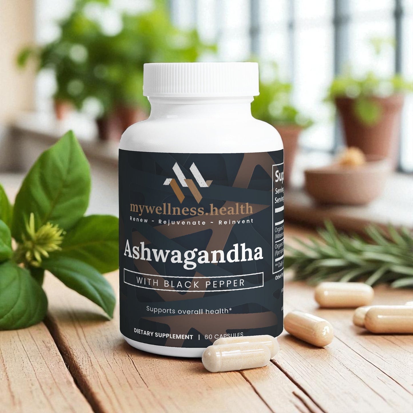 Organic Ashwagandha - Natural Stress Support