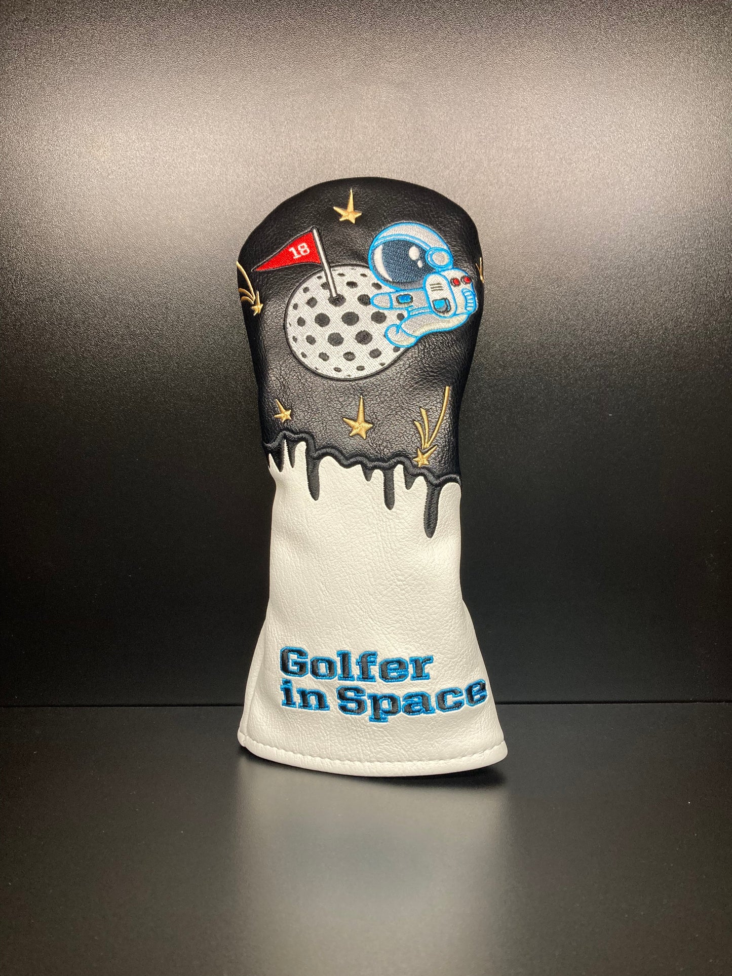 Astronaut Golfer in Space Headcover