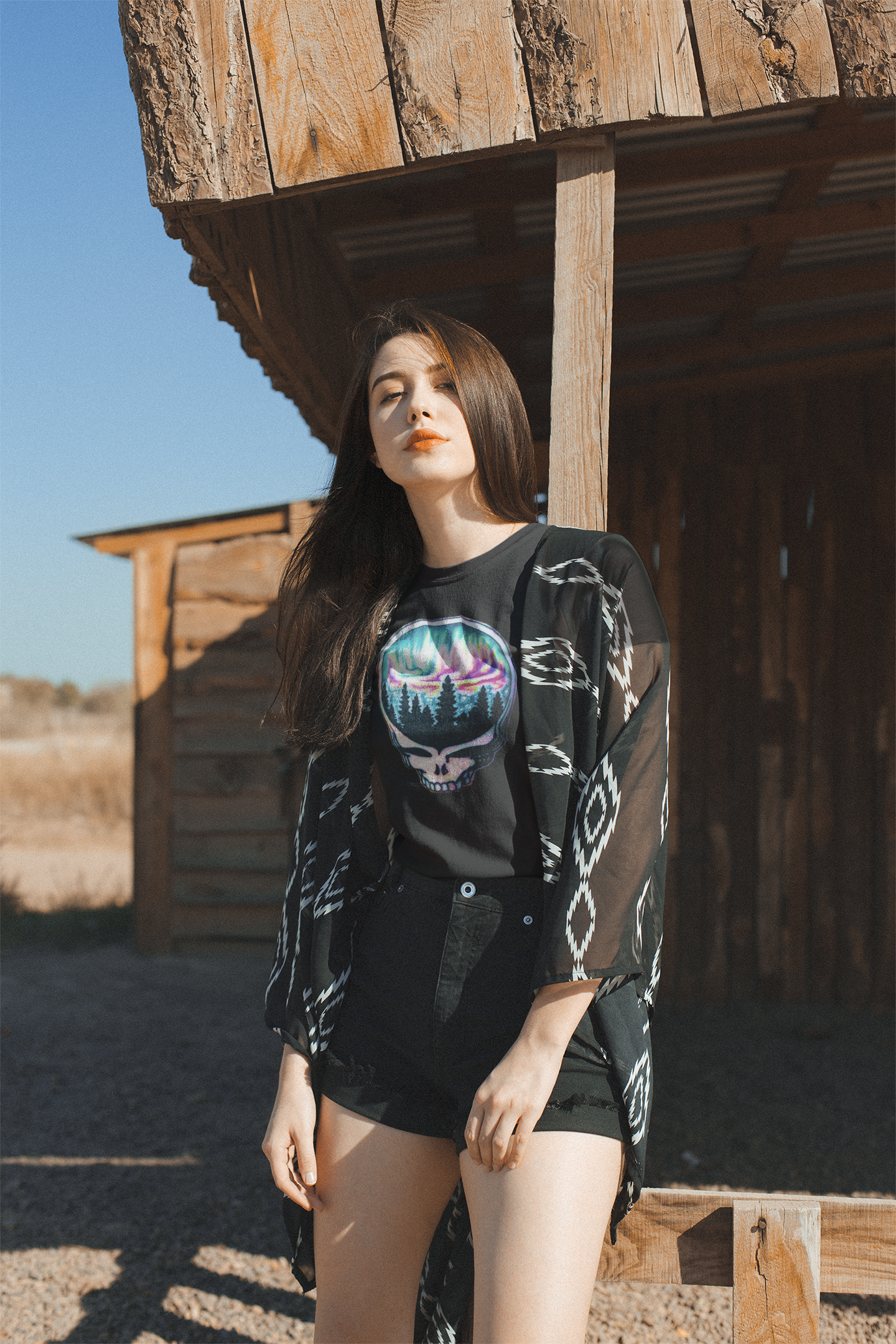 Aurora Borealis Women's Tee