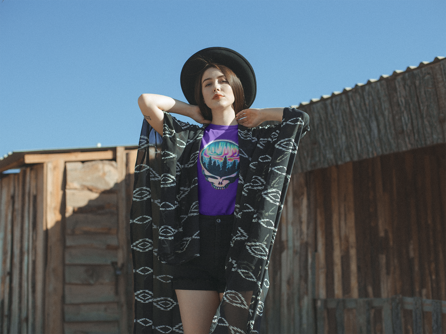 Aurora Borealis Women's Tee