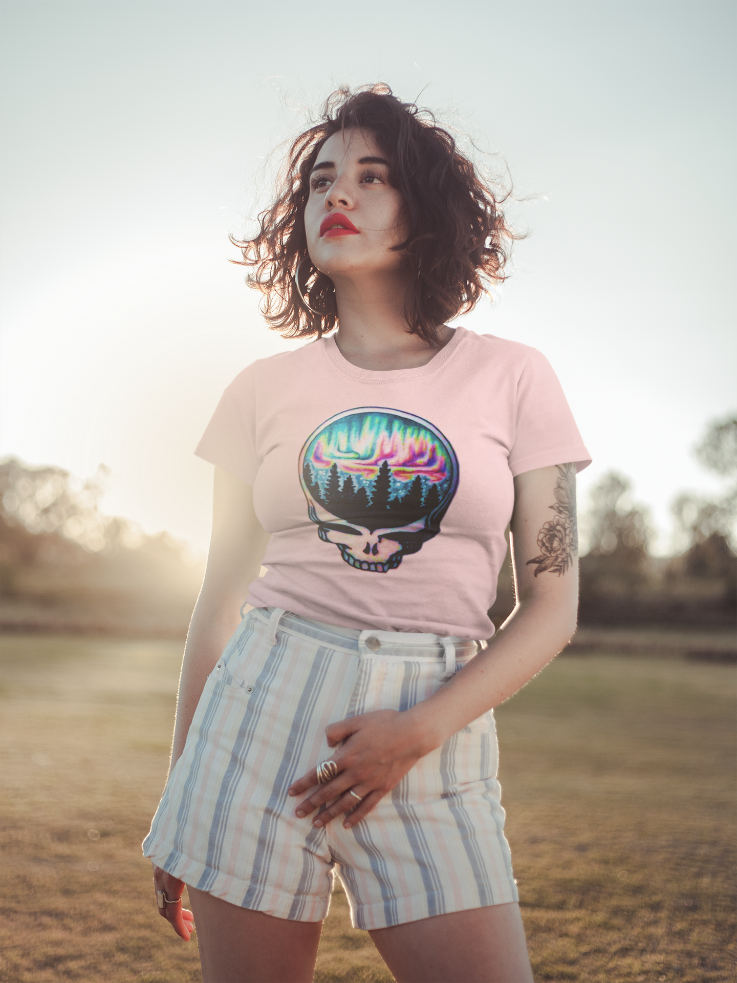 Aurora Borealis Women's Tee