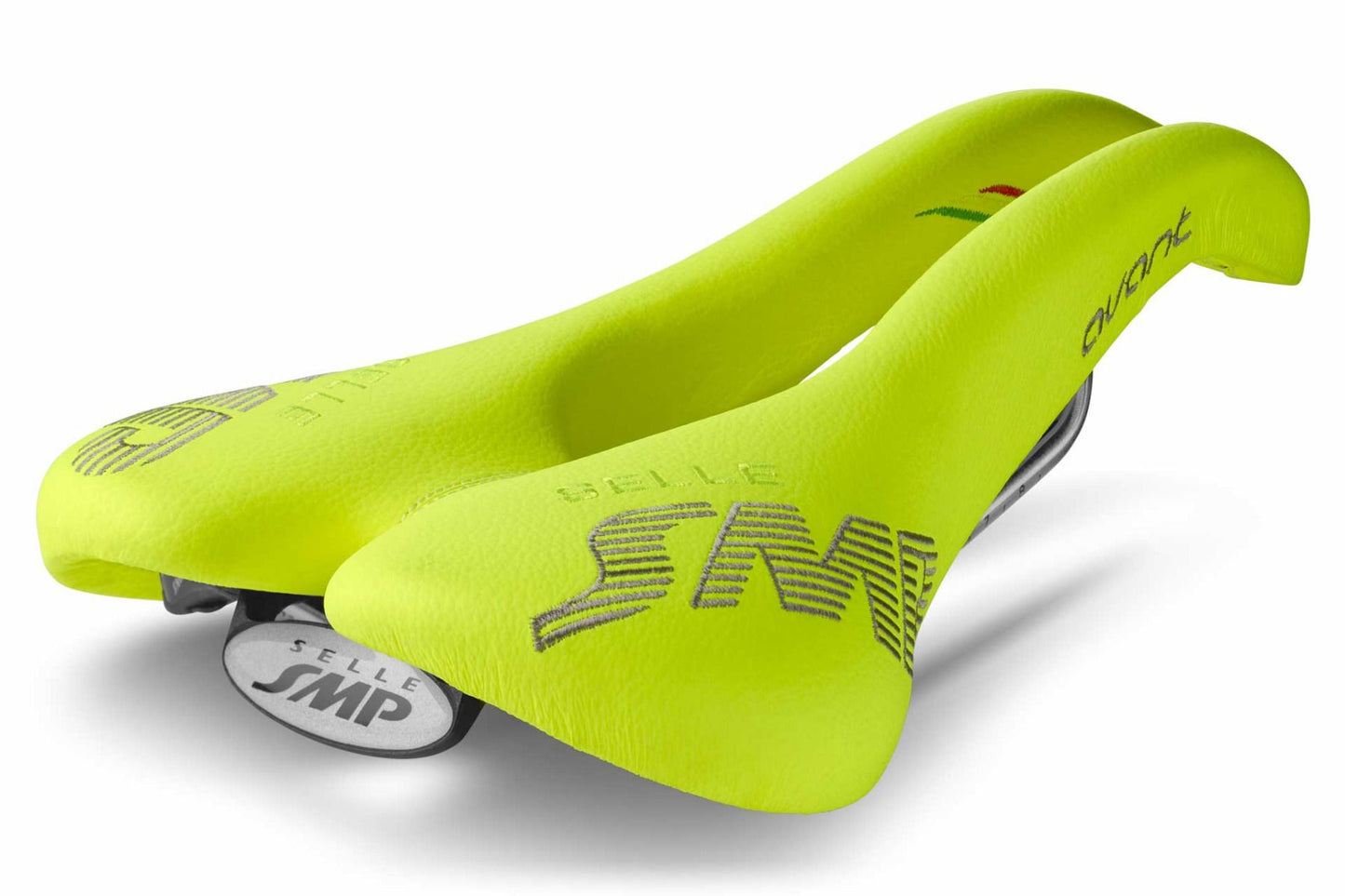 Selle SMP Avant Saddle with Stainless Steel Rails (Fluro Yellow)