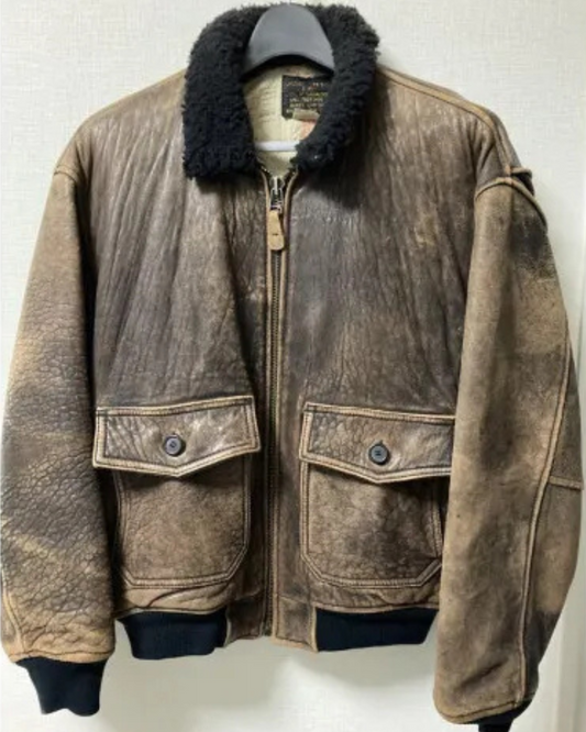 Avirex G-1 Leather Bomber Jacket