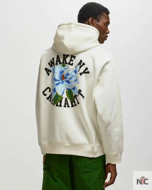 Awake Ny X Carhartt Wip Printed Hoodie