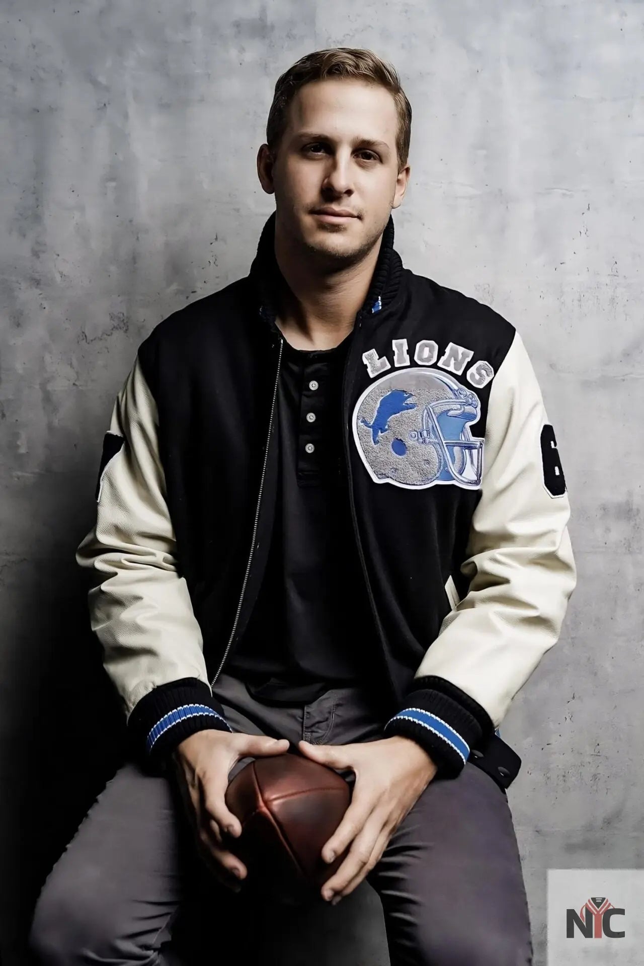 Axel Foley Detroit Lions Jacket