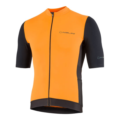 Nalini SUNBLOCK Men's Cycling Jersey (Papaya) X-Large