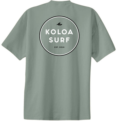 The Koloa Original Circle Heavyweight T-Shirt- Black