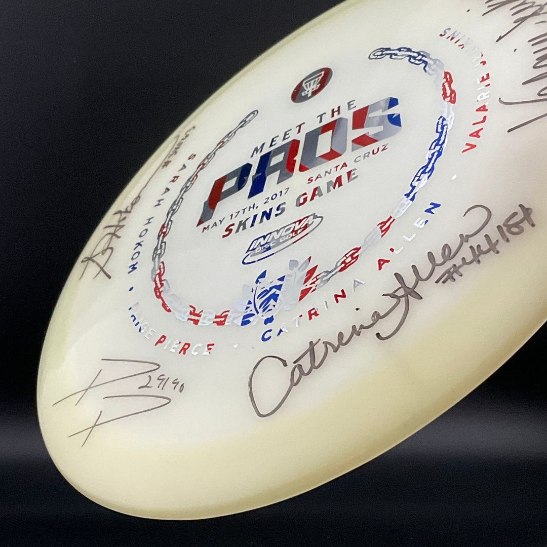 Glow Champion Thunderbird *Signed* - 2017 Meet the Pros Skins Game