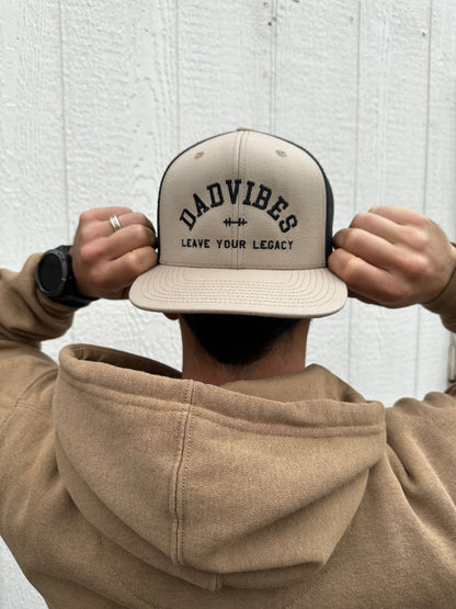 DadVibes FLAT Bill SnapBack