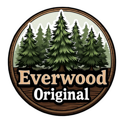 Treetops Circle Sticker