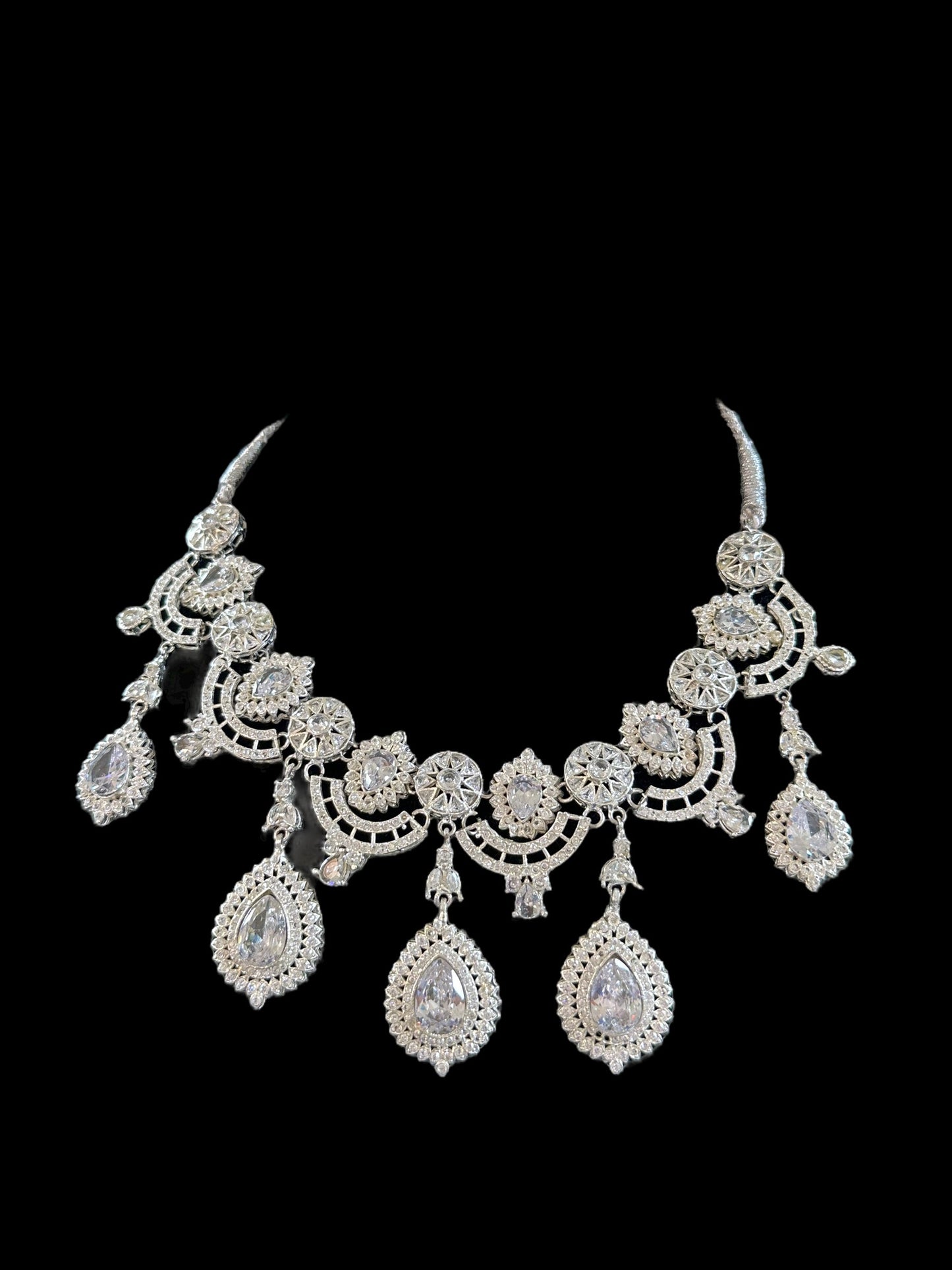 BR306 Sabina Cz bridal set (SHIPS IN 4 WEEKS )
