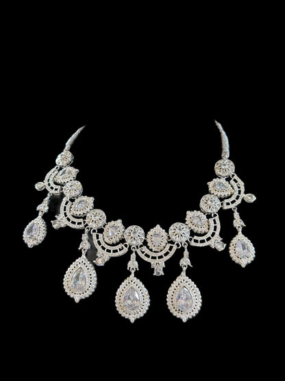 BR306 Sabina Cz bridal set (SHIPS IN 4 WEEKS )