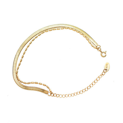 Elegant Double Chain Bracelet