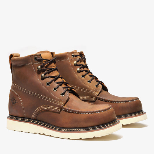 FRONTIER CLASSIC 6" MOC TOE CRAZY BROWN XL