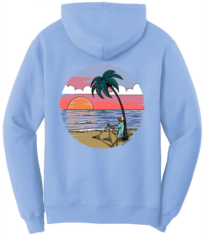 Koloa Skeleton Palm Hoodie
