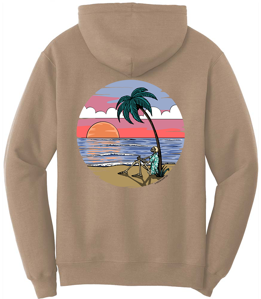 Koloa Skeleton Palm Hoodie
