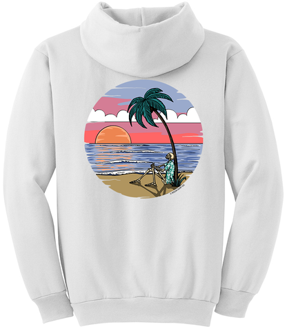 Koloa Skeleton Palm Hoodie