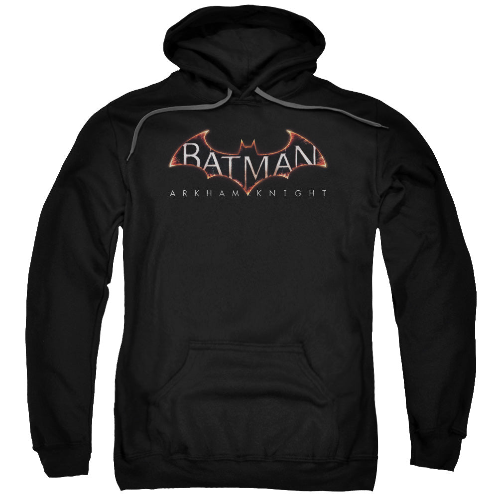Batman Arkham Knight  Logo Mens Hoodie Black Officially Licensed