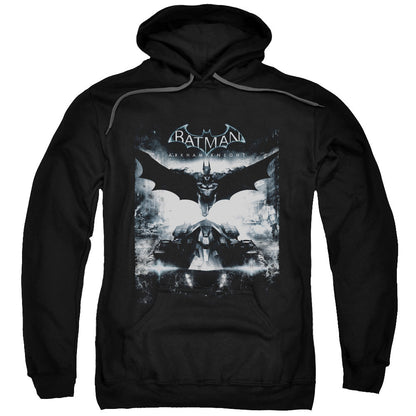 Batman Arkham Knight Forward Force Mens Hoodie Black Officially Licensed