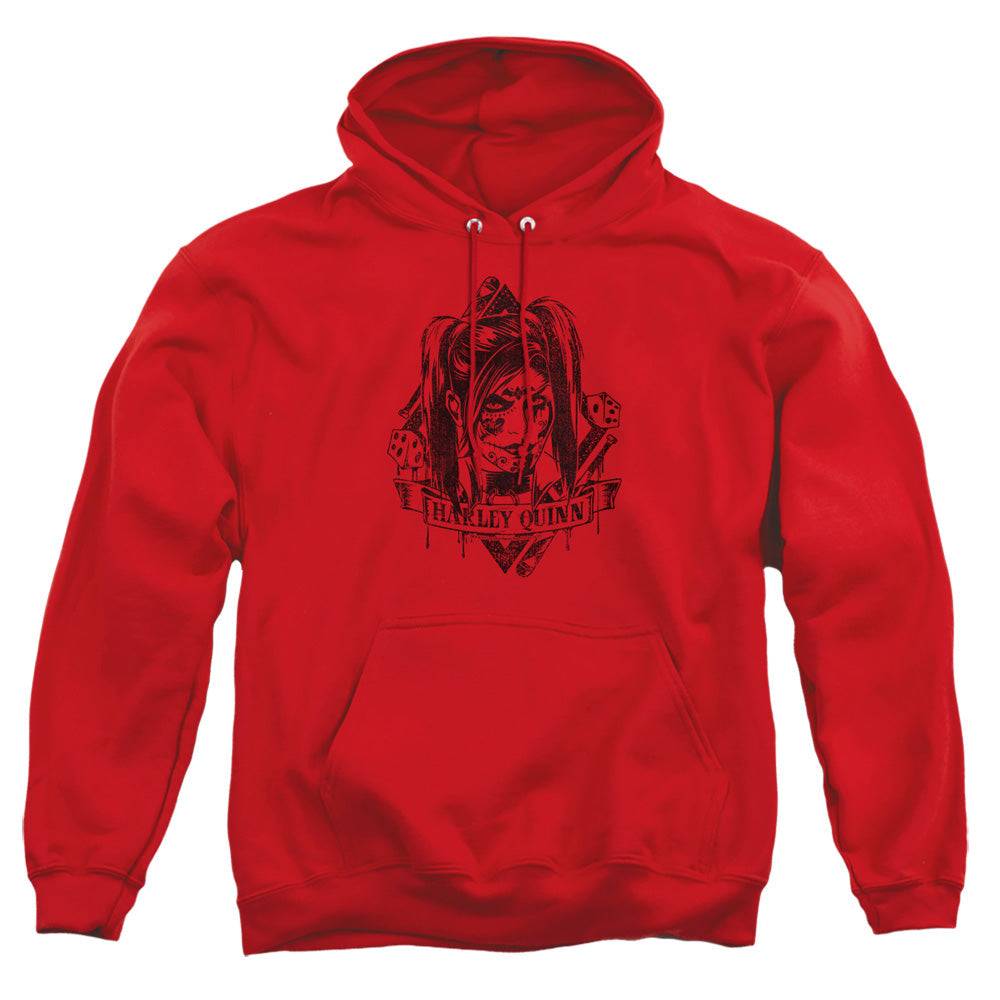 Batman Arkham Knight Diamond Mens Hoodie Red Officially Licensed